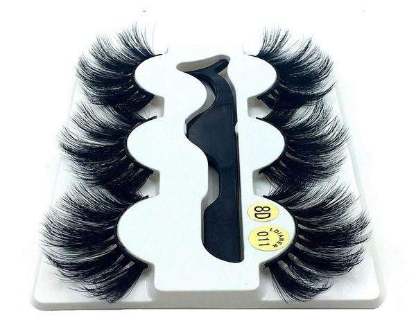 

new 25mm fake eyelashes 100 mink eyelashes mink lashes natural dramatic volume eyelashes extension false eyelashestweezers5028416