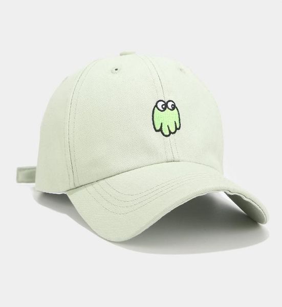 

5 color new monster embroidery baseball cap streetwear hip hop snapback caps black white dad hat for men women casquette whole9428036, Yellow