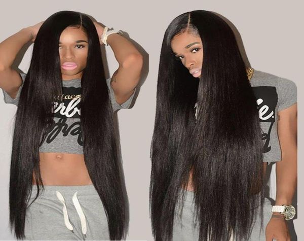 

840 inch body wave straight hair brazilian hair bundles peruvian virgin human hair malaysian indian mink 9a grade msjoli6588729, Black