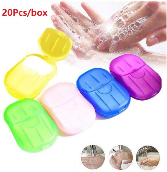 

factory 5000lots disposable boxed soap paper portable aromatherapy hand wash bath travel mini soap box soap base bathroom ac6644481