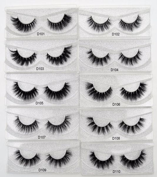 

100 handmade 3d mink eyelashes natural lashes soft false eyelash high volume cruelty mink lashes d1016852958