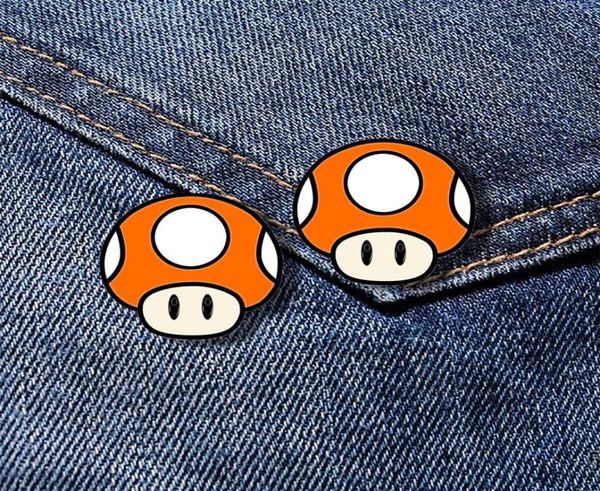 

mushroom brooch and enamel pin game lover lapel pin fans gifts4961654, Blue