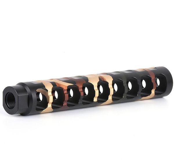 

7075 aluminium 308 58x24tpi 7 inch length muzzle brake 12402251950