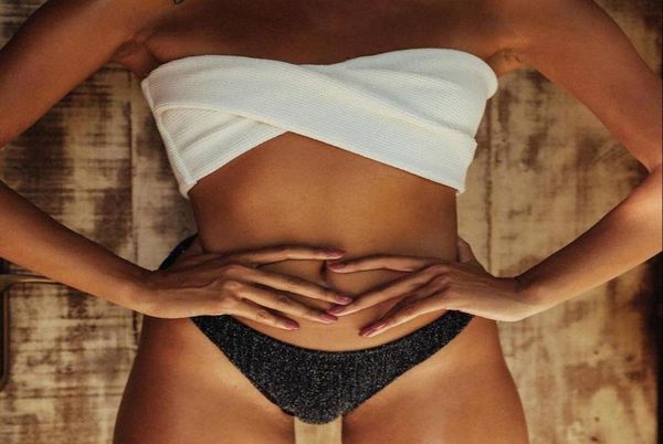 

new bandeau shiny glitter bikini 2020 women swimwear female swimsuit twopieces bikini set bather bathing suit swim itv31673931