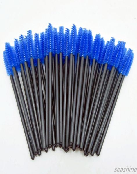 

seashine 50pcslot disposable eyelash brushes cosmetic makeup tool mascara wands make up applicator eye lash brush make up tool ma2574106