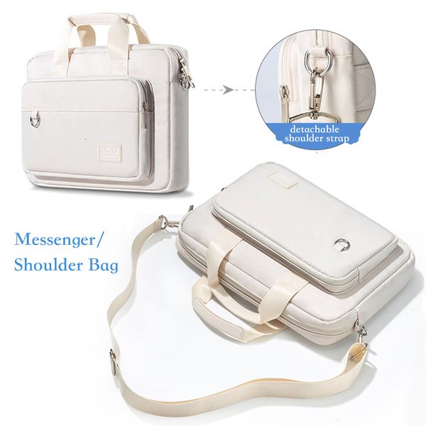 

lapbags 133 156" shoulder bag for air 13 m2 m1 pro 16 14 inch 2023 dell shockproof messenger handbag 230701