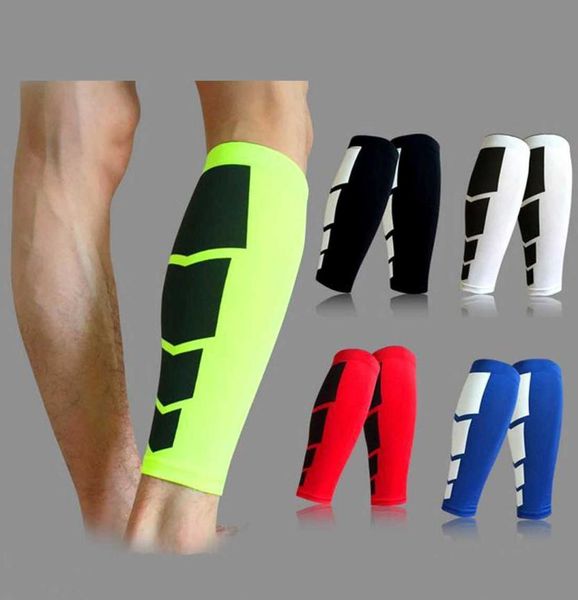 

women men 1pc leg calf support shin guard base layer compression running soccer football basketball leg sleeves safety7842178
