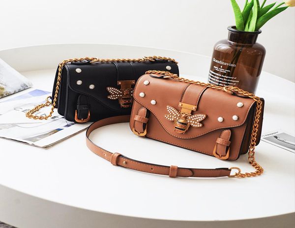 

crossbody bag for women leather handbag women bag ladies shoulder handbag sac a main4856582, Black