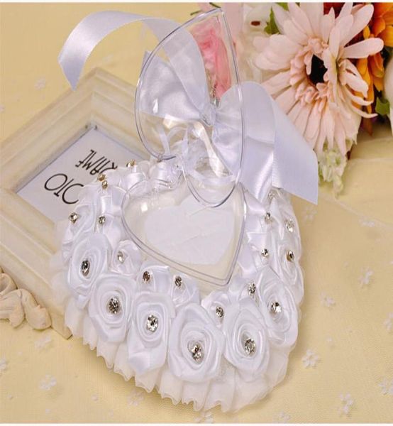 

feis whole ring pillow polyester rose ring heartshaped ring box wedding supplies wedding accessories3548303