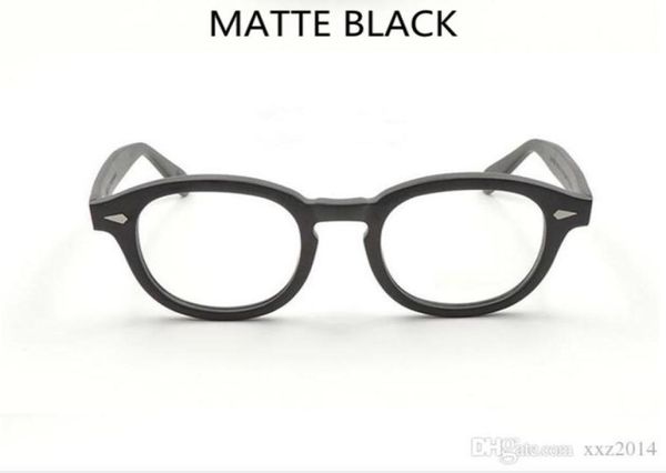 

matte black vintage johnny depp plank glasses frame 7teeth temple sunglasses frame 494644 for optical prescription glasse3211043