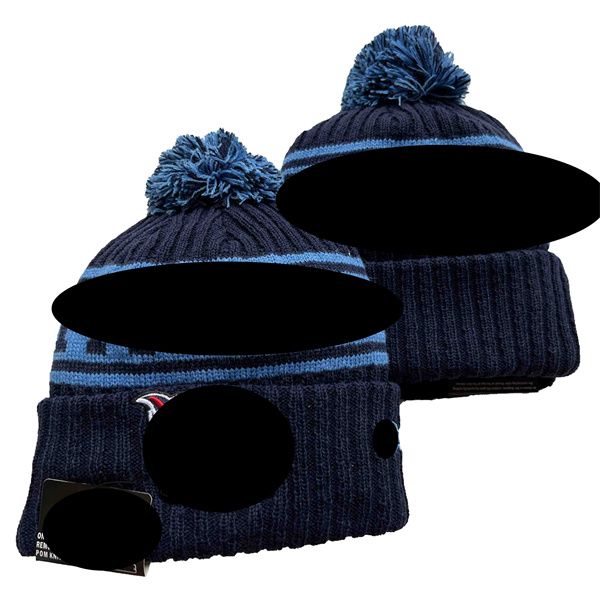 

tennessee''titans''bobble hats baseball ball caps 2023-24 fashion designer bucket hat chunky knit faux pom beanie'&, Blue;gray