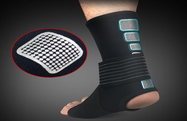 

1 pair ultralight breathable adjustable sports elastic ankle support sports safety gym badminton basketball ankle brace support wh4982542, Blue;black