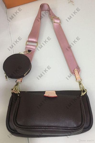 

designer bag shoulder bag crossbody bag leather luxury bag canvas belt embossed alphabet color 3 bags