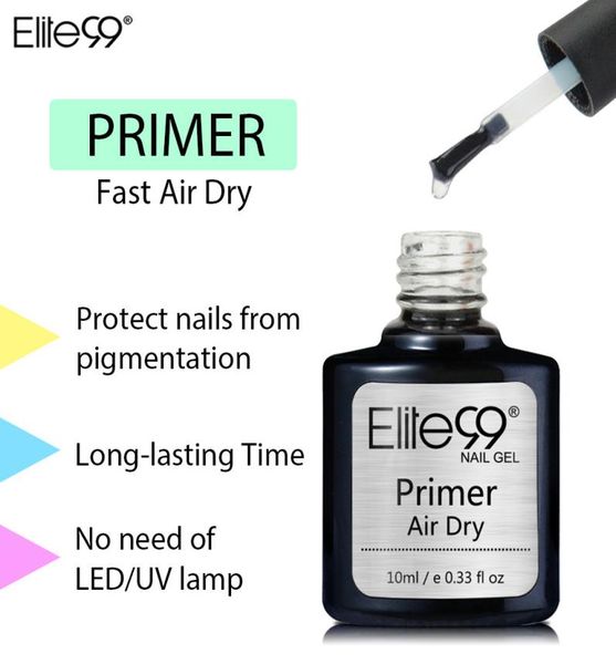 

elite99 water based no acid soak off primer nail polish base coat gel coat gelpolishes gel lacquer varnish gel3365277, Red;pink
