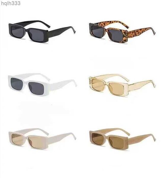 

designer classic sunglasses personality square sun glasses fashion trend retro mens womens uv protection full frame 6 colors available high, White;black