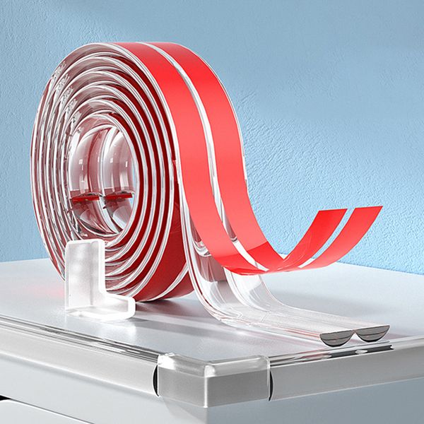 

corner edge cushions transparent furniture guard safety anticollision protection strip self adhesive ecofriendly for cupboards drawers 23070