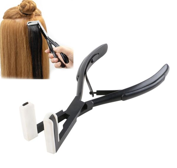 

pro tape extensions press plier stainless steel multifunctional hair tools ergonomic design 45cm deck shape6179675