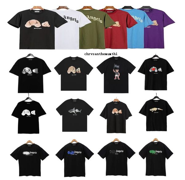 

men's t shirts summer mens graffiti t shirt palm palms palmangel city designer limited inkjet letter printing women's angels angel, White;black