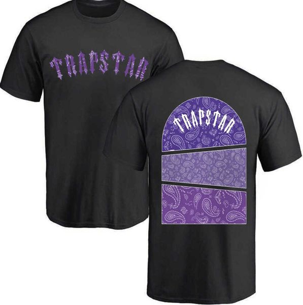 

summer 21ss new fashion brand designer trapstar t shirts for men luxury high street mens women clothes hip hop shirt womens tee england all, White;black