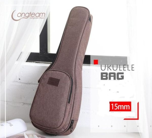

fashion design 21 23 26 inch super thick 15mm three stringed harp ukulele plus cotton bag backpack 6221979