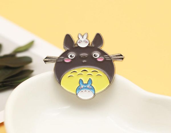

japanese anime totoro brooch and enamel pins men and women fashion jewelry gifts anime movie novel lapel badges7467099, Blue