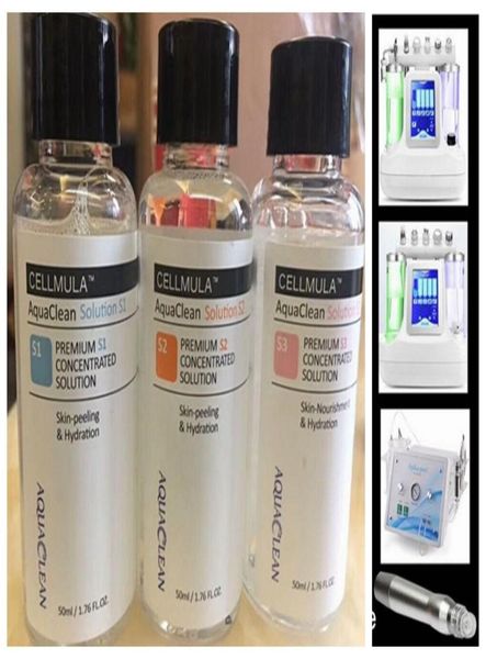 

microdermabrasion concentrated aqua peeling solution s1 s2 s3 50ml per bottle for hydra facial machine face skin serum3432347