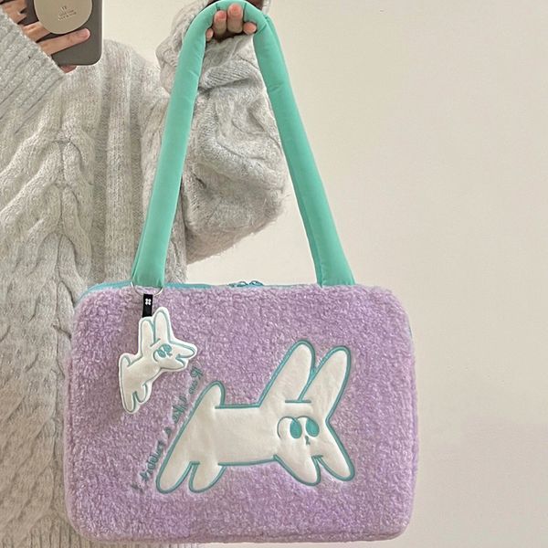 

lapbags cute computer shoulder handbag sleeve 12 133 136 14 inch for ipad hp women briefcase bag 230701