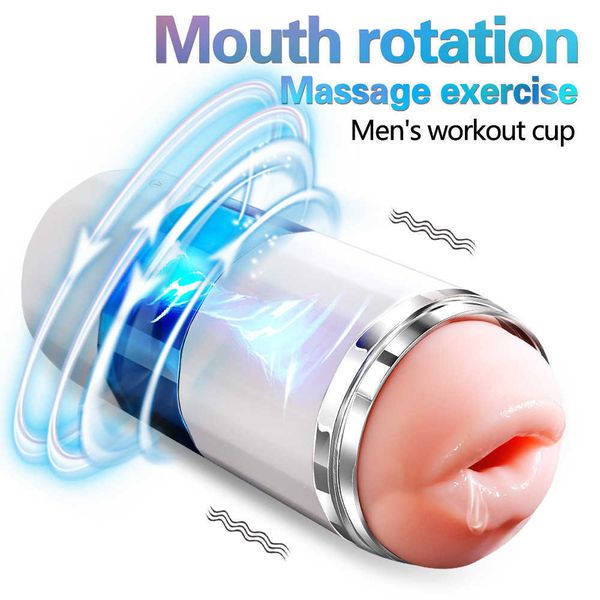 

fully automatic rotating vibration exercise stroking cup male suction trainer