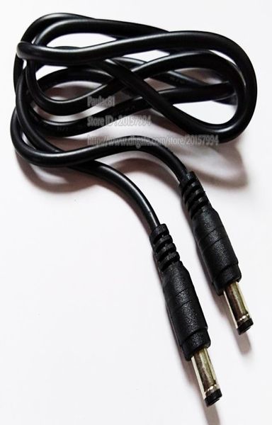 

1m length cables 20awg straight dual dc 55x21mm male power supply adapter cord10pcs5312587