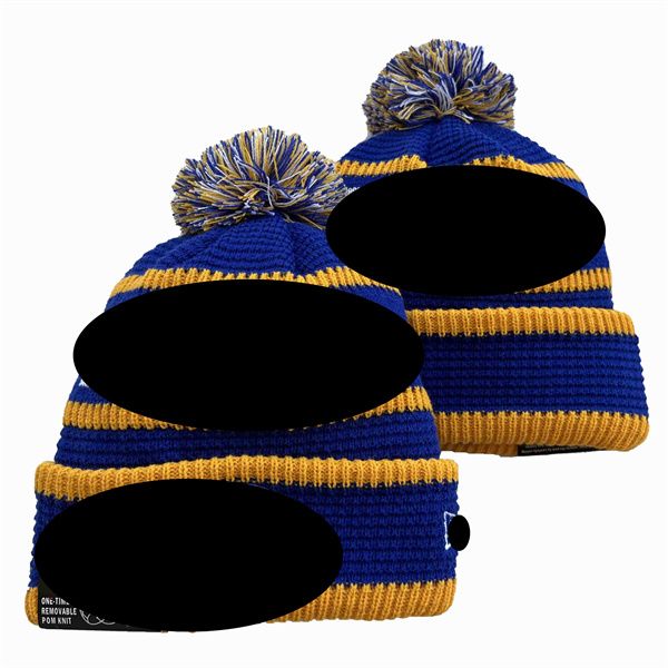 

los angeles''rams''bobble hats baseball ball caps 2023-24 fashion designer bucket hat chunky knit faux pom beanie'&, Blue;gray