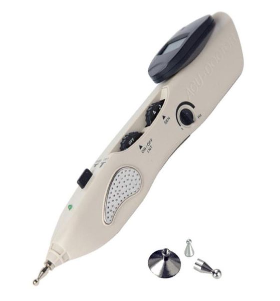 

multifunction acu pen hand held tens and point detector with digital display electro acupuncture point stimulator device9570911