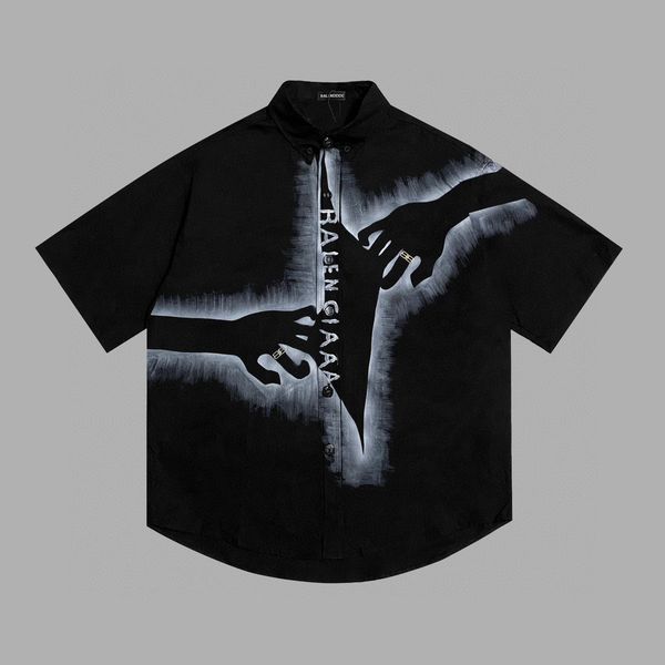 

men's plus tees & polos round neck embroidered and printed polar style summer wear with street pure cotton 22543, Black;brown