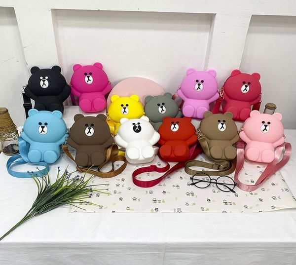 

dhl toy sensory bubble coin purse shoulder bag cellphone straps messenger finger push bubbles change decompression toys for girls kids party, White