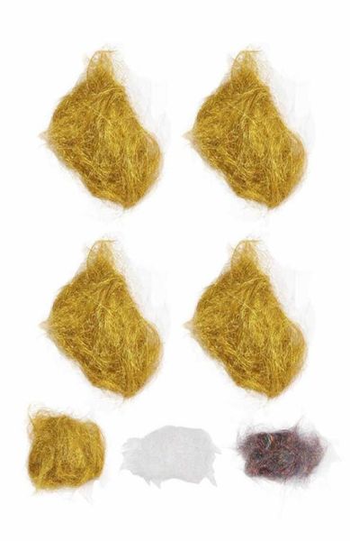 

braid line artificial fur synthetics fibers fluffy multiple layer portable for outdoor fishing8336481