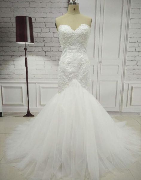 

real po long sweetheart lace mermaid wedding dresses women white corset back bridal gown off shoulder wedding gowns9802493