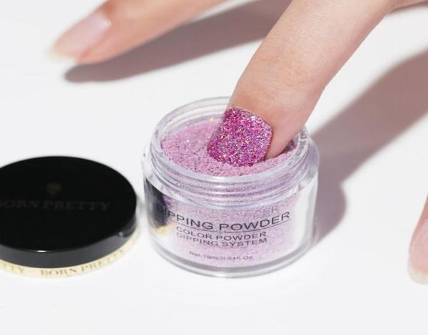 

holographic dip nail powders gradient dipping glitter decoration lasting than uv gel natural dry without lamp cure3137979, Silver;gold