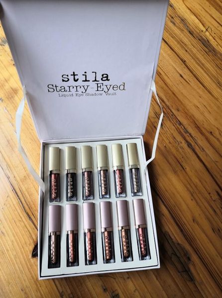 

12 colors eye for elegance makeup limited liquid eyeshadow set cosmetics earth color eyeshadow makeup set4449300