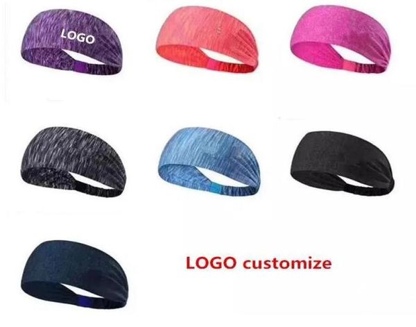 

custom logo for sport headband under sweat wicking stretchy athletic bandana headscarf yoga sports exercise6088416, Black;brown