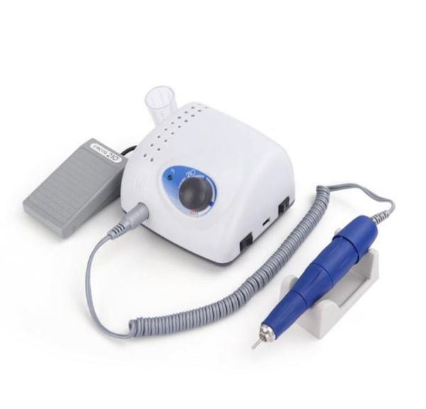 

strong 210 105l 65w 35000rpm electric nail drill machine model handpiece manicure pedicure file bit art equipment5701402, Silver