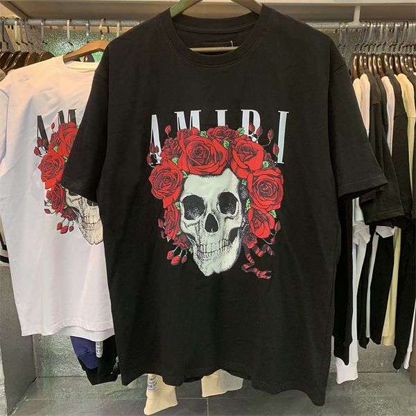 

new summer tees shirts vintage men's and women's short sleeve t-shirts, Black;brown