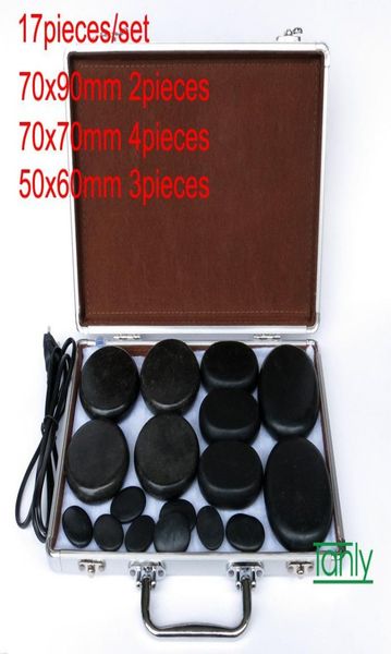 

spa rock basalt stone massage stones massage lava natural massage stone set with heater box ce and rohs6523086