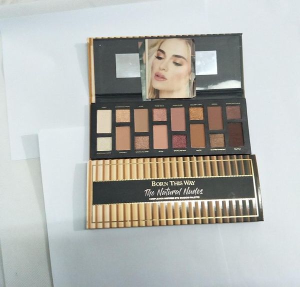 

cosmetic born this way the natural nudes palettes 16 colors eye shadow palette shimmer matte makeup6239820