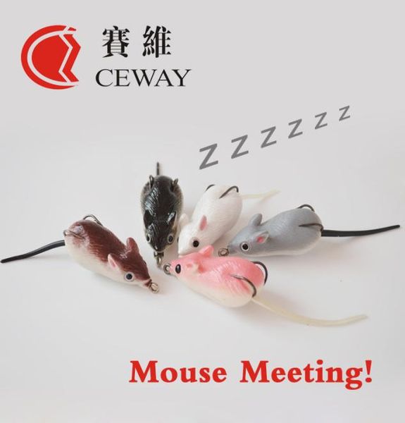 

mouse lure fishing tackle artificial lure frog baits snakehead killer floating soft frog fishing lures soft rat lure discount 6827690