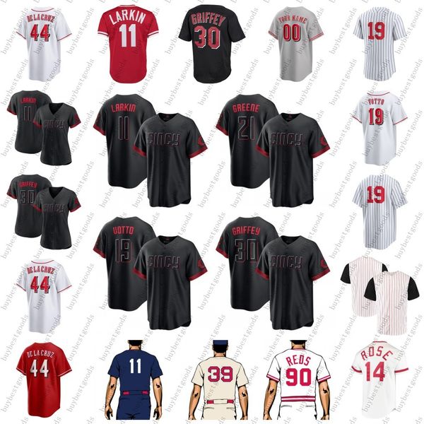 

44 elly de la cruz 19 joey votto baseball jersey ken griffey jonathan india hunter greene johnny bench tyler stephenson jake fraley newman s, Blue;black