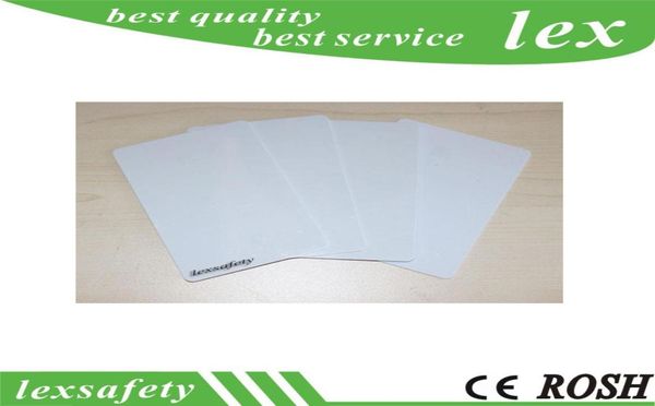 

100 pcslot f08 smart blank iso thin pvc cards rfid 1356mhz ic iso14443a 1k smart card7910677