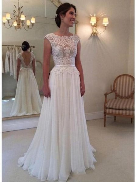 

elegant elie saab prom dresses 2017 scoop neck with lace appliques sash chiffon pleats floor length formal backless evening gowns 2826467, Black
