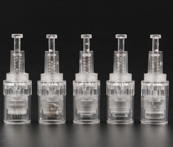 

25pcs 912243642nano round screw microneedle cartridge tips for electric derma stamp yyr dermapen drpen2730757