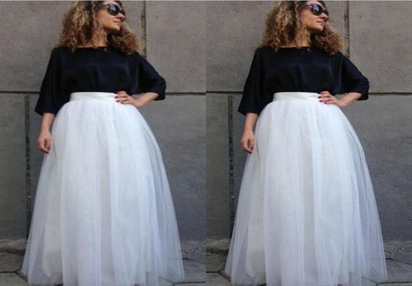 

plus size skirt fashion bridal wedding petticoats women under skirt femal girl tulle bridal formal skirt white maxi petticoat acce9171099