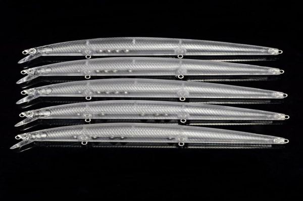 

20pcs 18cm 20g unpainted bait fishing lure blank body diy crankbait swimbait fake baits232k3163528