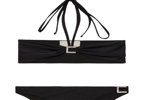 

classic letter bikini bikini set shining rhinestone swimwear off shoulder swimsuit fashion beach bathing suit party swimwear2398687